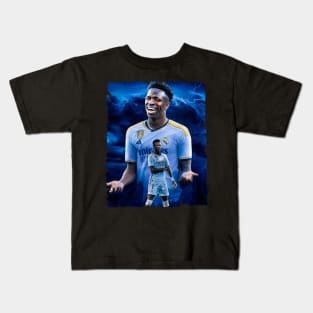 VINICIUS JUNIOR MERCH VTG Kids T-Shirt